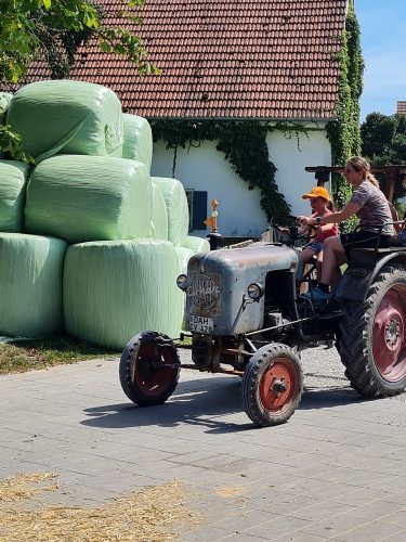 Ausflug zum Ferlhof im Rahmen des Rohrbazi 2024